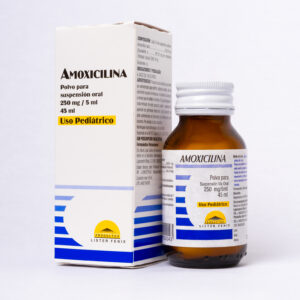 Amoxicilina (Suspensión 250 mg / 5 ml 45 ml)
