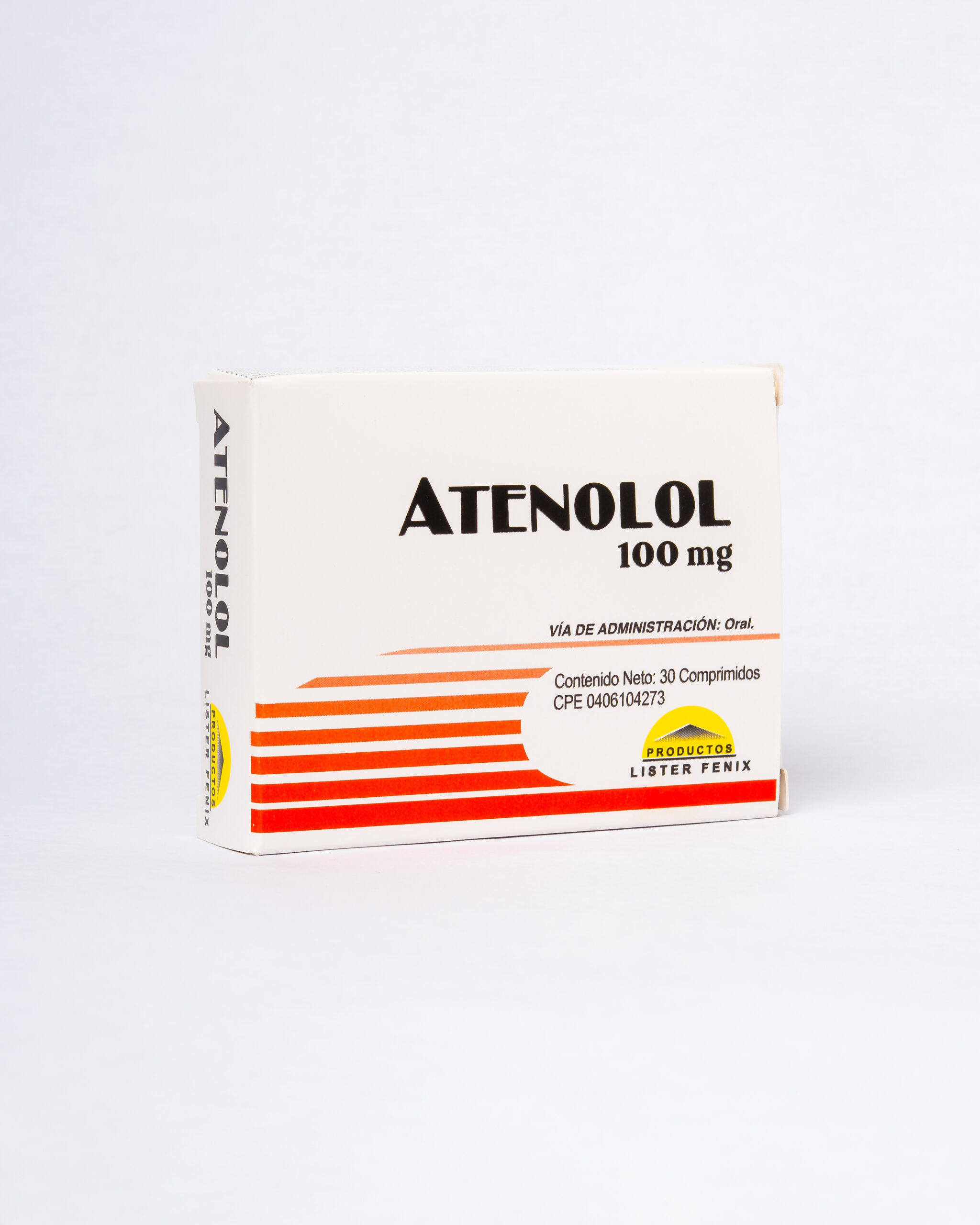 Atenolol (Tabletas 50 mg y 100 mg)