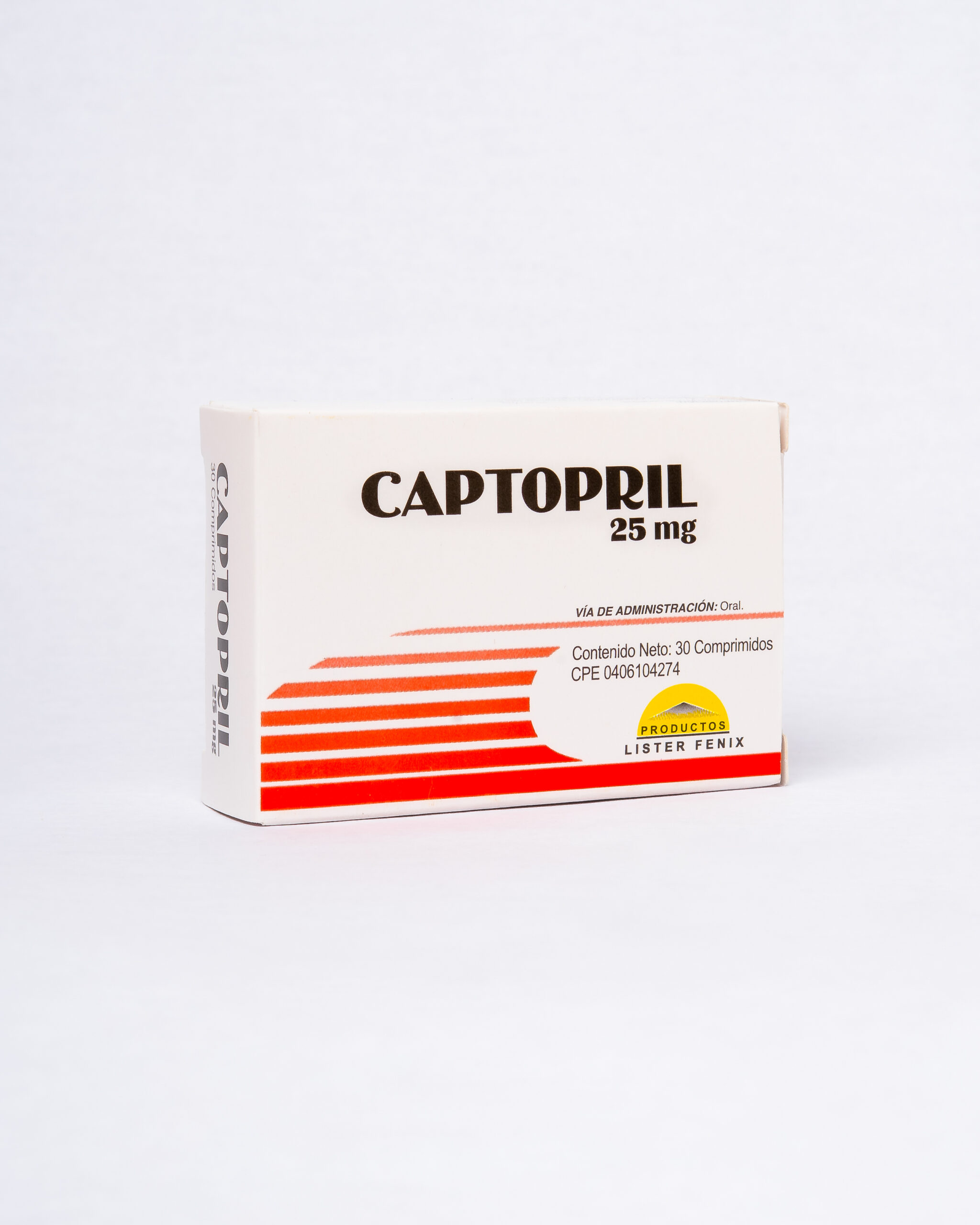 Captopril (tabletas 25 mg y 50 mg)