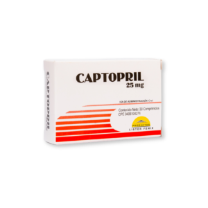 captopril (tabletas 25mg y 50mg)