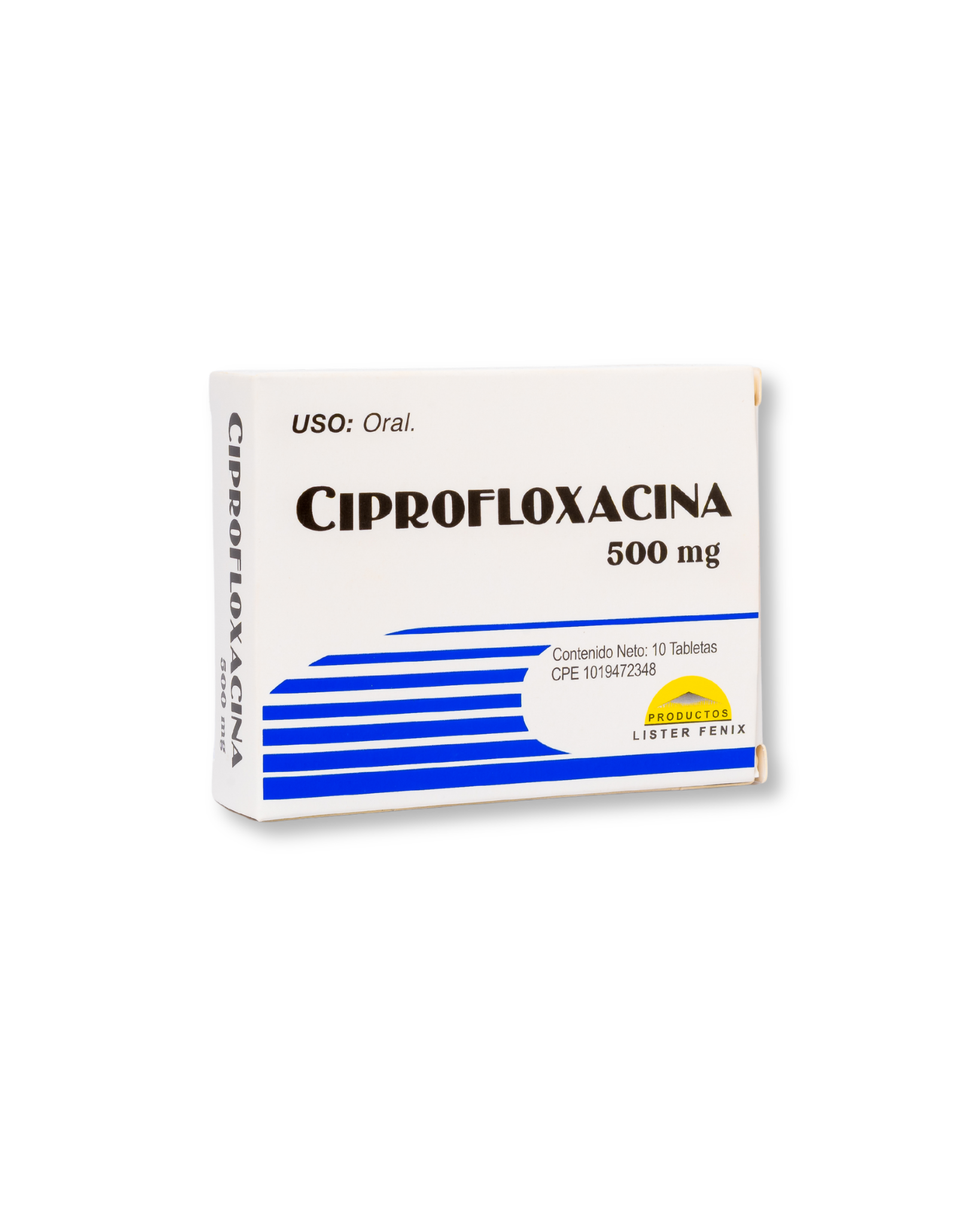 ciprofloxacina (tabletas 500mg)