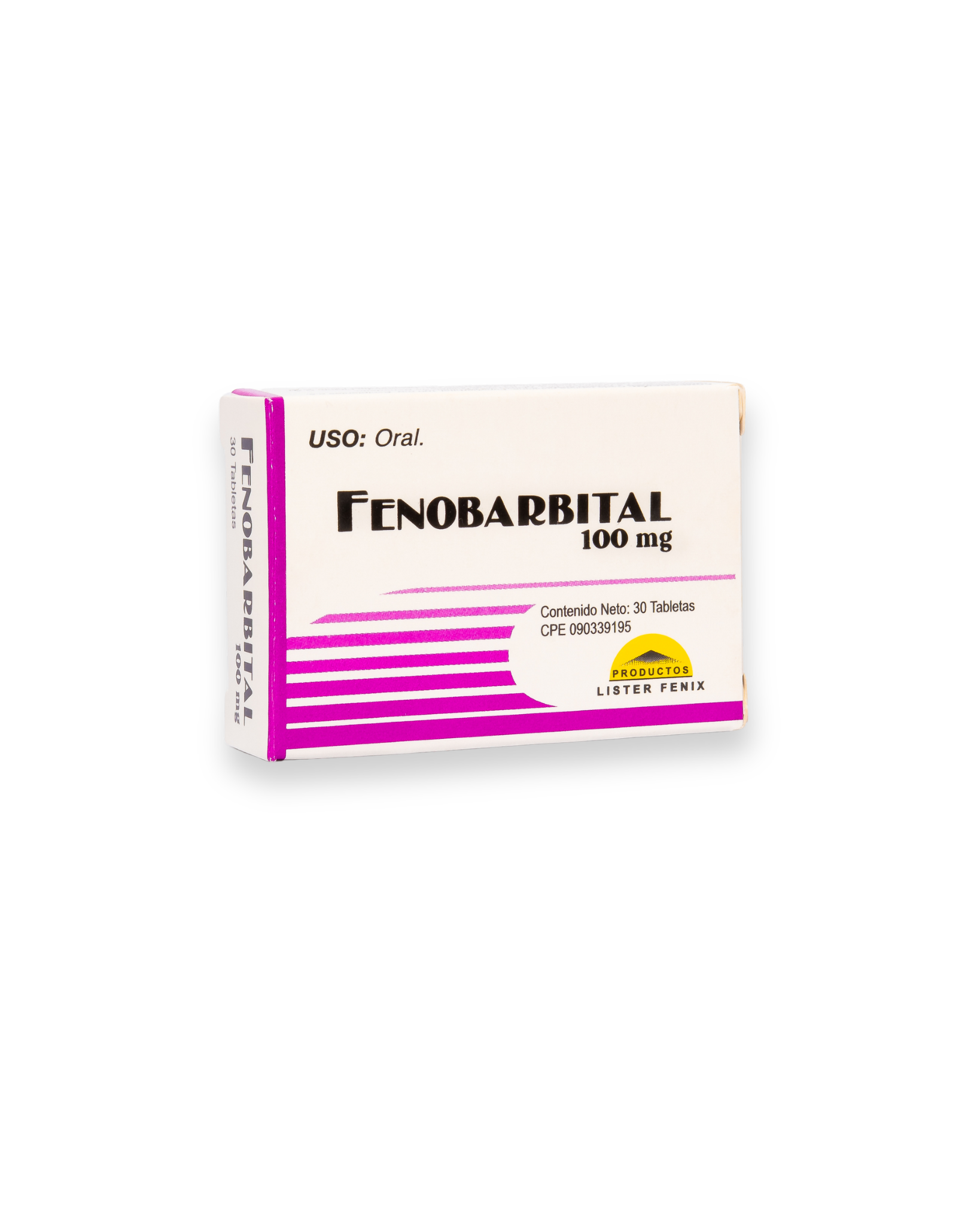 fenobarbital (tabletas 100 mg)